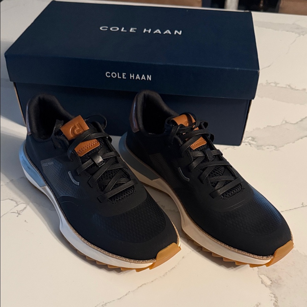 Cole Haan Men's Black Golf Shoes